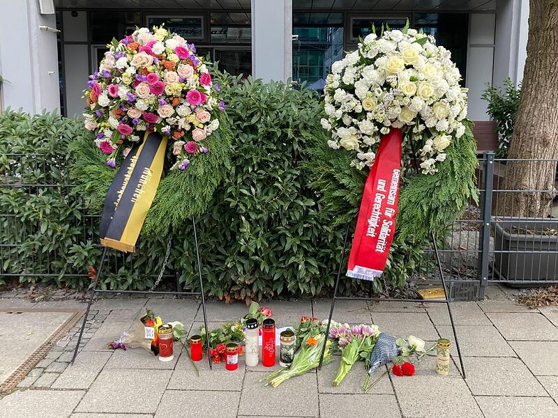 M&uuml;nchen gedenkt der Opfer des Auto-Anschlags