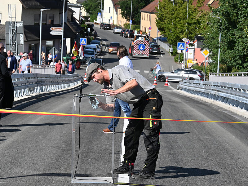 Piastenbrücke Forchheim EröffnungEröffnung Piastenbrücke