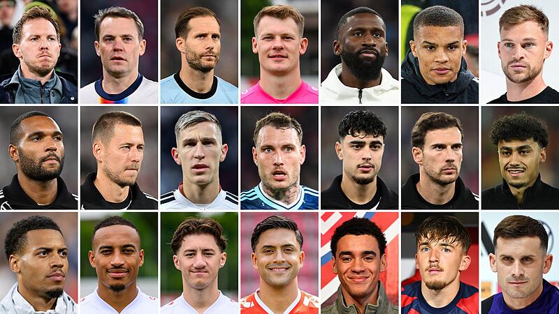 DFB-Kader f&uuml;r die WM in Kanada, Mexiko und USA