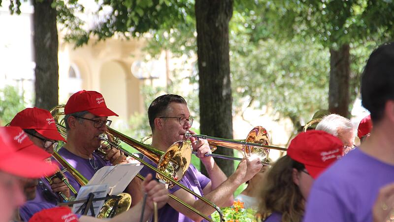 Impression vom Flashmob.