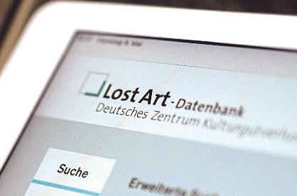 Die Lost Art-Datenbank ist noch immer voll von internationalen Such- und Fundmeldungen zur NS-Raubkunst.