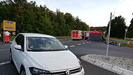 An der Pyramide zwischen Münnerstadt und Nüdlingen ist es zu einem tödlichen Unfall gekommen. An der Pyramide zwischen Münnerstadt und Nüdlingen ist es zu einem tödlichen Unfall gekommen.