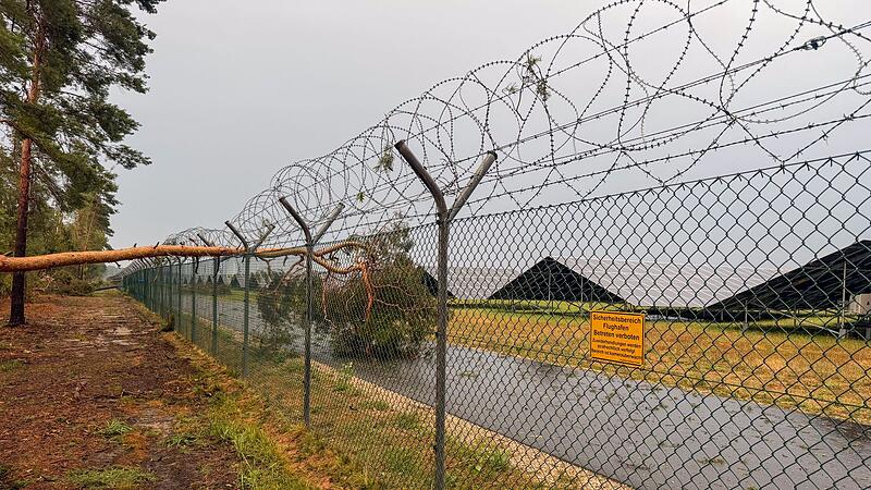 Unwetter in Bayern - N&uuml;rnberg
