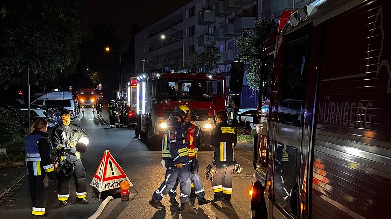 Wasser aus Rückhaltebecken läuft in Tiefgarage in Nürnberg