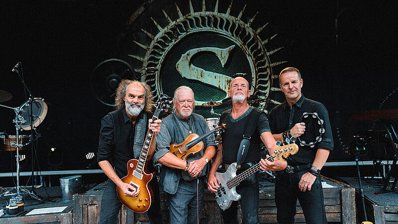 Santiano – das sind: Hans-Timm "Timsen" Hinrichsen (von links), Pete Sage, Björn Both und Axel Stosberg.