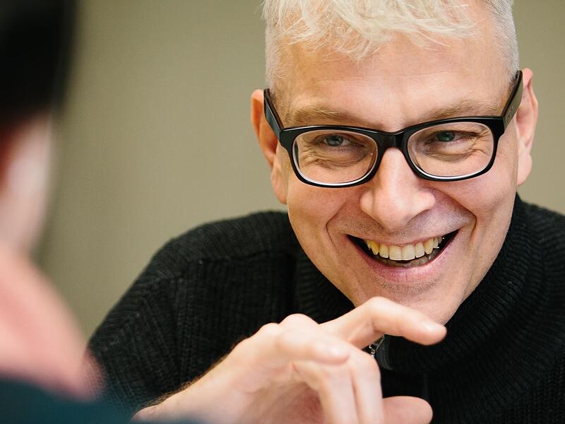 Daniel Leistner startet ein neues Theaterprojekt.