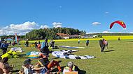 Das Treffen der Gleitschirmpiloten fand in Siegritz statt.