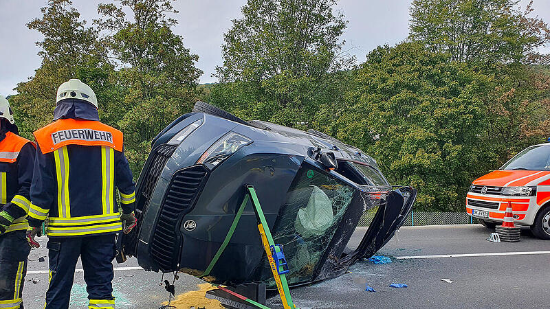 Unfall in Bad Brückenau Unfall in Bad Brückenau