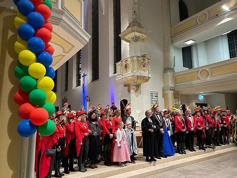 In der Morizkirche wurde Coburgs erster Faschingsgottesdienst gefeiert.