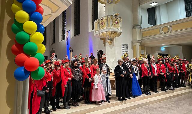 In der Morizkirche wurde Coburgs erster Faschingsgottesdienst gefeiert.
