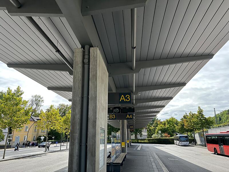ZOB Coburg Sowohl hier am ZOB als auch am benachbarten Bahnhofsvorplatz soll es künftig eine Videoüberwachung geben.