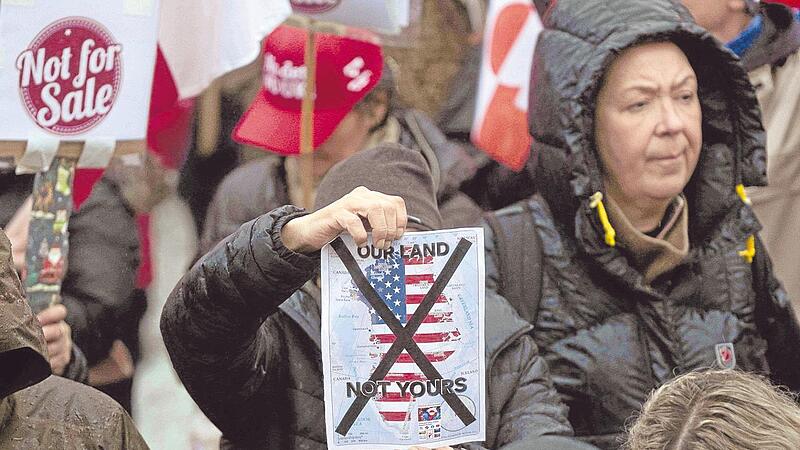 Anhaltende Proteste gibt es auch in der gr&ouml;nl&auml;ndischen Hauptstadt Nuuk gegen die massiven Drohgeb&auml;rden von US-Pr&auml;sident Donald Trump.