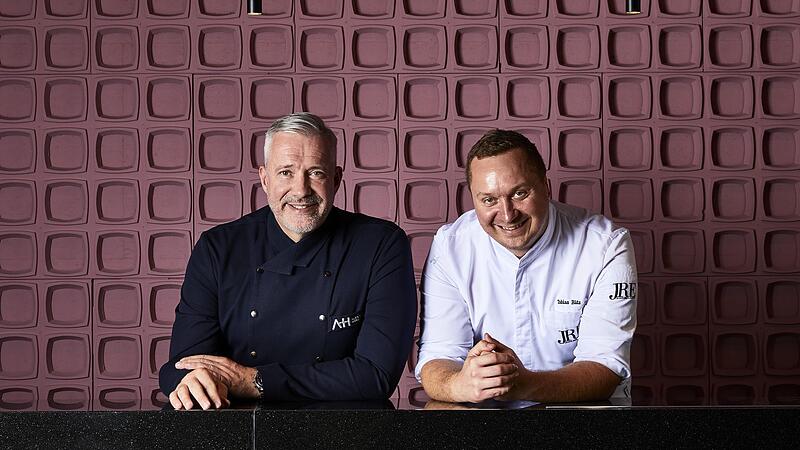 Ein erfolgreiches Sterne-Team: Alexander Herrmann und Tobias B&auml;tz.