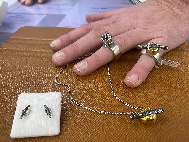 Schmuckstück Coburger Bratwurst Schmuck