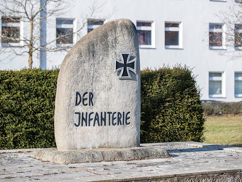 Freiwilliger Wehrdienst bei der Bundeswehr in Hammelburg: So l&auml;uft die Ausbildung am Lagerberg ab.So leben Soldaten bei der Bundeswehr in Hammelburg