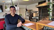 Boulent Ekrem aus Herzogenaurach in seinem neuen Burgerrestaurant.