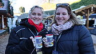 Mit heißem Glühwein in der Tasse machten die frostigen Temperaturen richtig Spaß.Festungsweihnacht 2024 - Adam 1