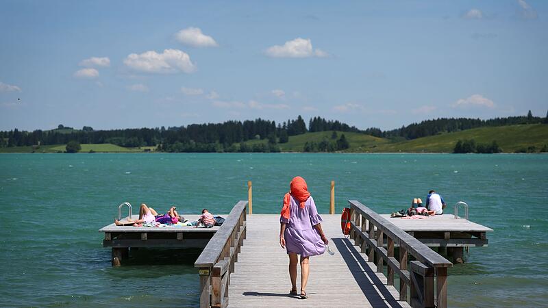 Sommerliches Wetter - Bayern