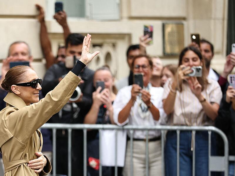 Celine Dion in Paris Celine Dion in Paris