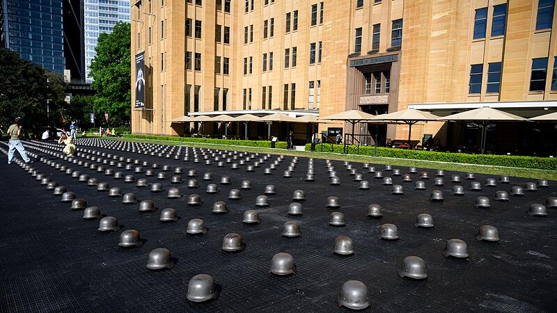 Ai Weiwei Kunstwerk &laquo;Mushrooms&raquo; in Sydney