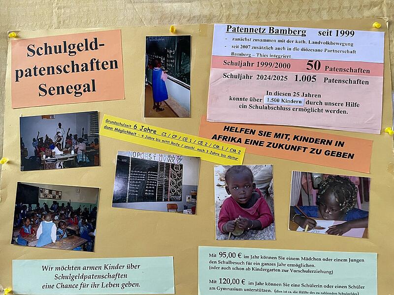 Senegal Kirchaich Aktion Schulgeld