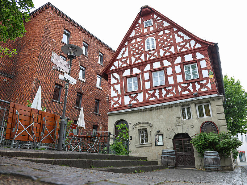 Das Schiefe Haus in ForchheimForchheim & Fr&auml;nkische Schweiz