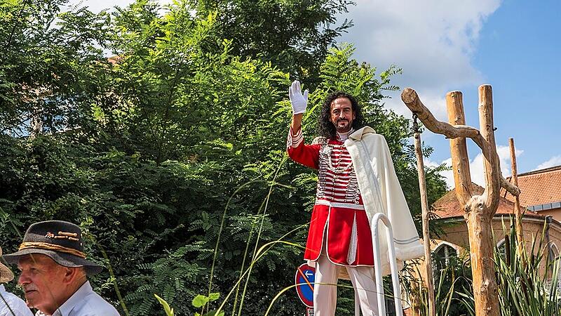 Der Festzug beim Rakoczy-Fest