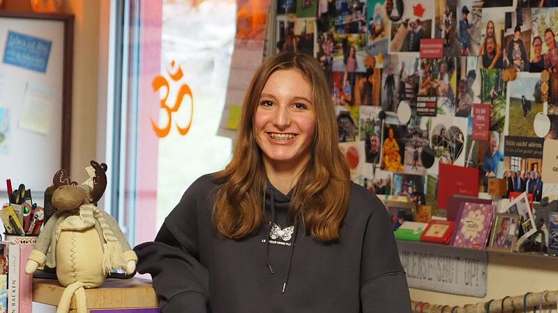 Mayana Bohnet, eine 13-j&auml;hrige Sch&uuml;lerin, beeindruckt mit ihrem Engagement.&nbsp;