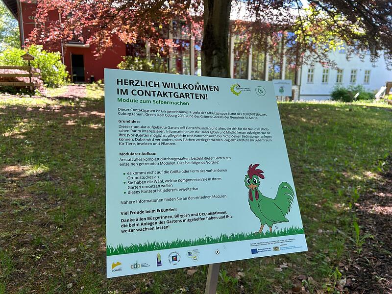 Zeigen, wie leicht Naturschutz sein kann: Contakt-Garten in Coburg eröffnet