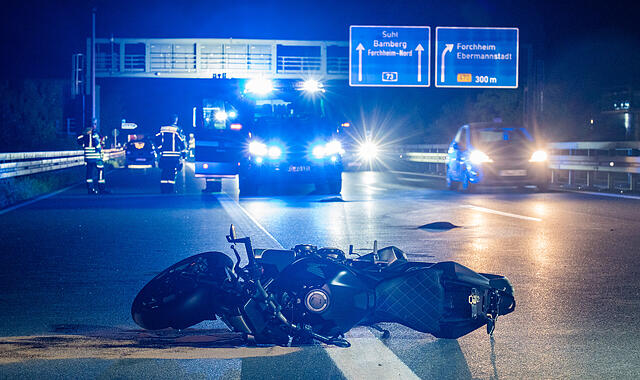 Am Samstagabend kam es bei Forchheim-Süd zu einem schweren Unfall.