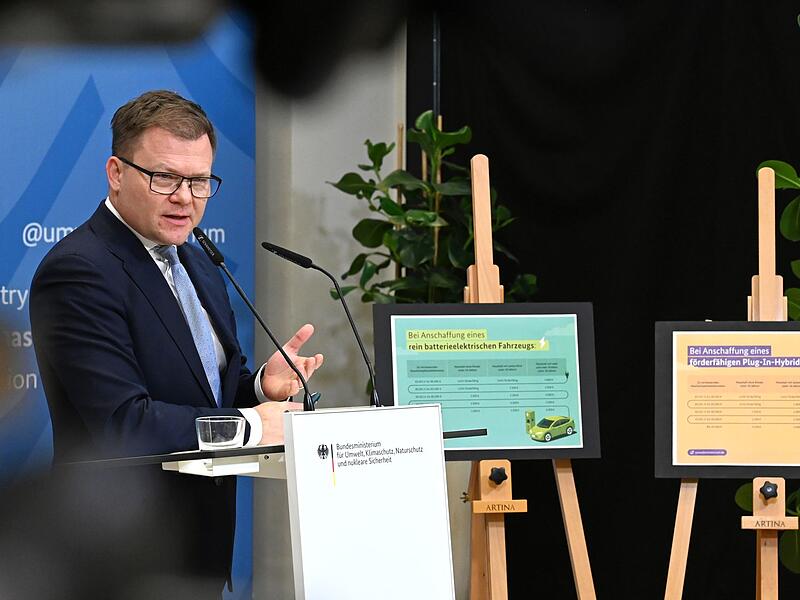 Bundesumweltminister Carsten Schneider