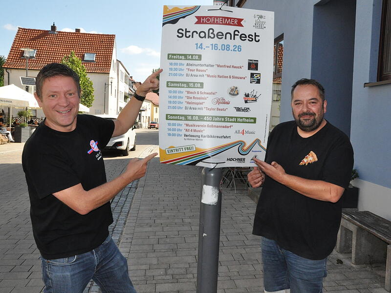 Hofheim feiert das 450. Stadtjubil&auml;um