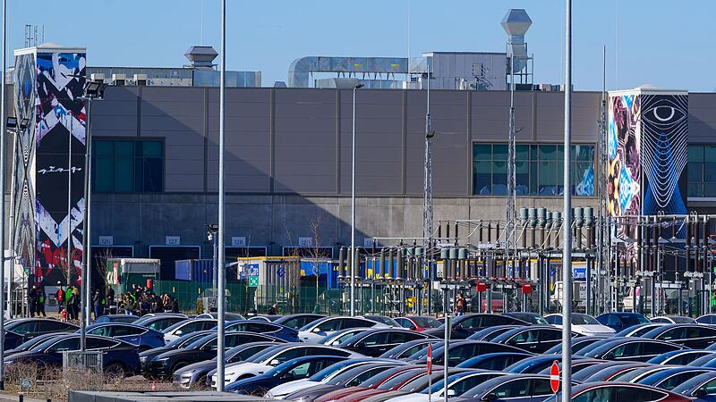 US-Elektroautobauer Tesla in Grünheide US-Elektroautobauer Tesla in Grünheide