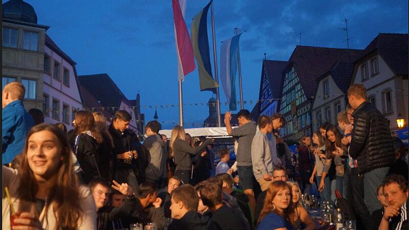 Wenn die Nacht zum Tag wird beim Altstadtfest Ebern