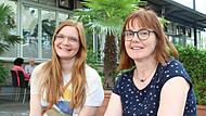 Carlotta und Petra Schreeck (rechts)