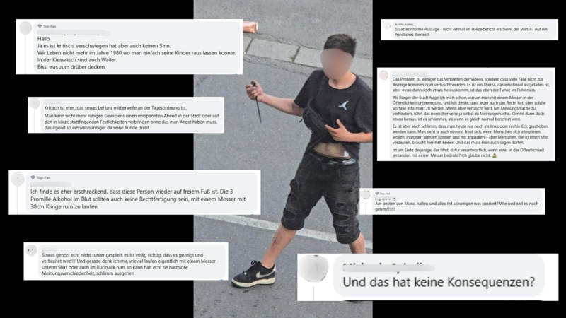 Kommentare zum Messerangriff