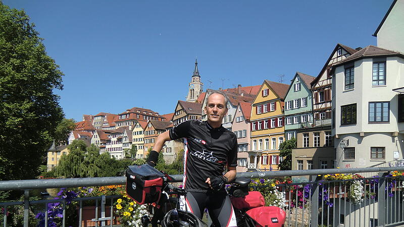 Frank Herrmann ist Gründer der "Fairen Biketour" und spricht über nachhaltiges Reisen.