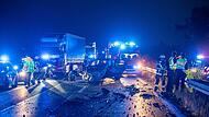 Vier Schwerverletzte bei Geisterfahrer-Unfall auf A70 im Kreis Bamberg