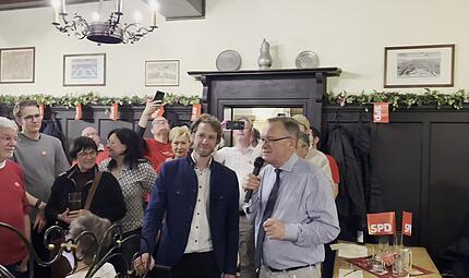 OB-Stichwahl Bamberg: SPD-Wahlparty im Schlenkerla