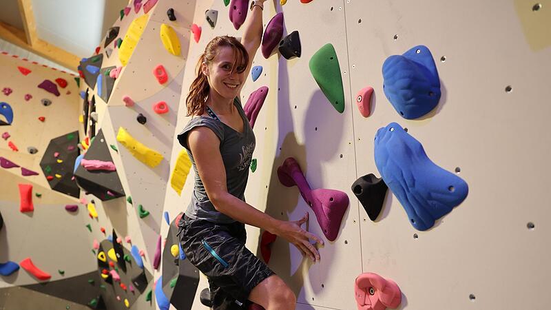 Laura Zeußel klettert seit acht Jahren – sie ist begeistert von der neuen Gelegenheit, die es jetzt im Kulmbacher Land gibt. Laura Zeußel klettert seit acht Jahren – sie ist begeistert von der neuen Gelegenheit, die es jetzt im Kulmbacher Land gibt.