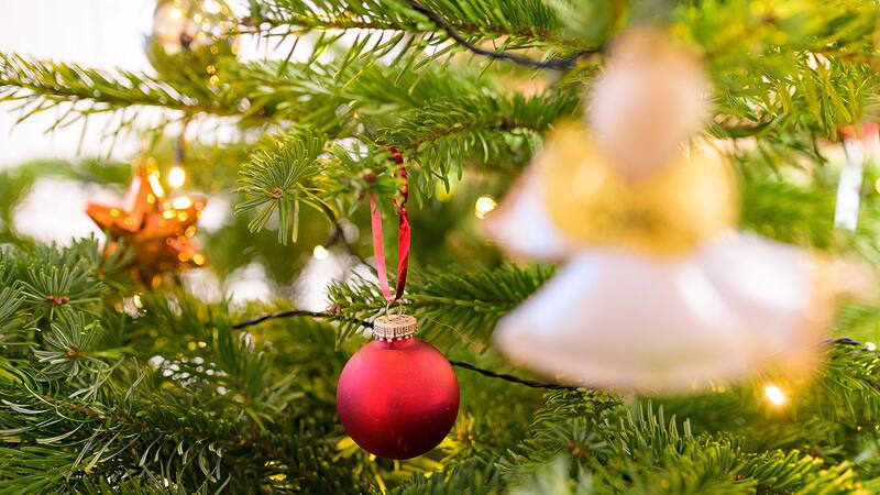 Geschmückter Weihnachtsbaum