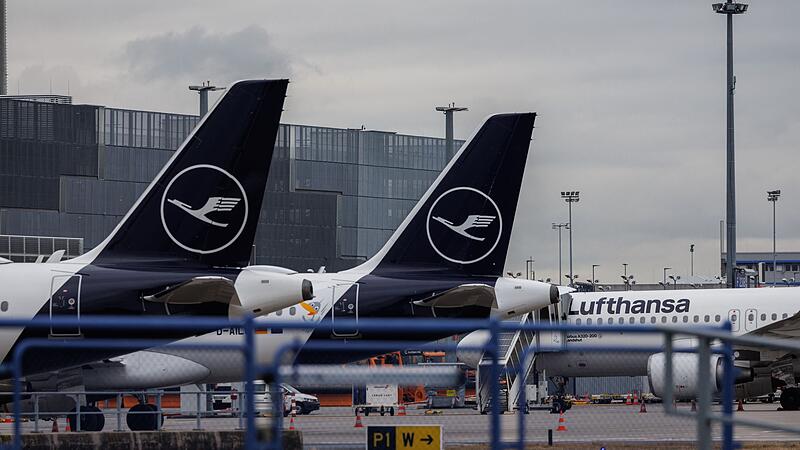 Streik der Lufthansa-Crews - Frankfurt