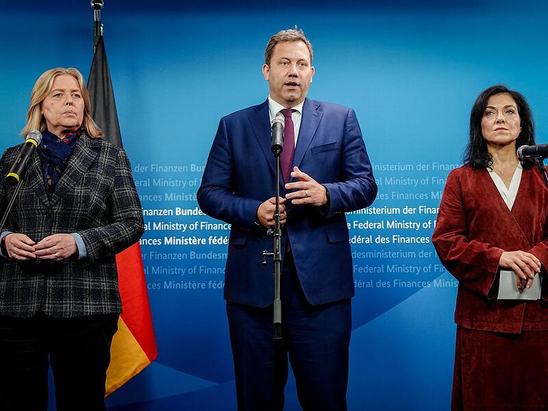 Stahl-Gespräch Finanzminister Klingbeil