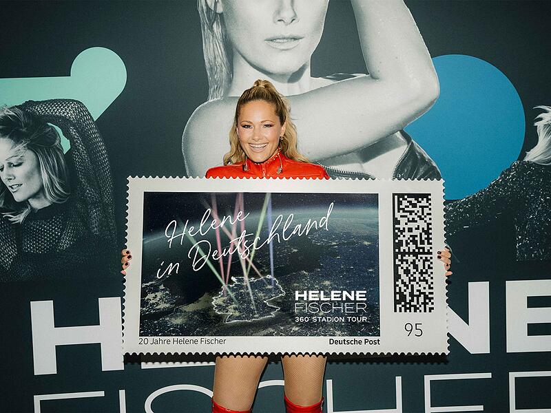 Helene Fischer bekommt zum B&uuml;hnenjubil&auml;um eigene Briefmarken