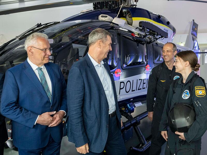 Hubschrauber f&uuml;r bayerische Polizei