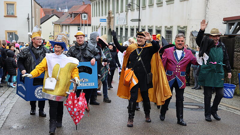 Narrentreiben in Stadtsteinach2023 Narrentreiben Stadtsteinach
