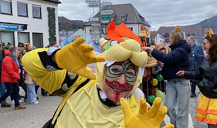 Bunt und fr&ouml;hlich: Zahlreiche Gruppen und Zuschauer waren am Sonntag beim Faschingsumzug in Ebermannstadt dabei. Wir haben die sch&ouml;nsten Fotos.
