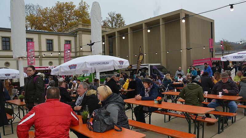 Foodtruck-Festival in Bad Kissingen.