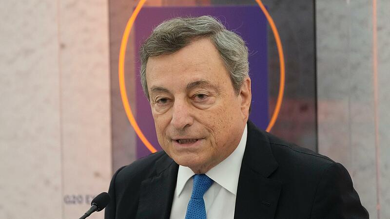 Mario Draghi, Premierminister von Italien