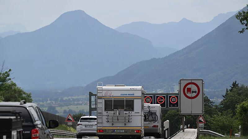 Demo auf Brennerautobahn - Deutschland